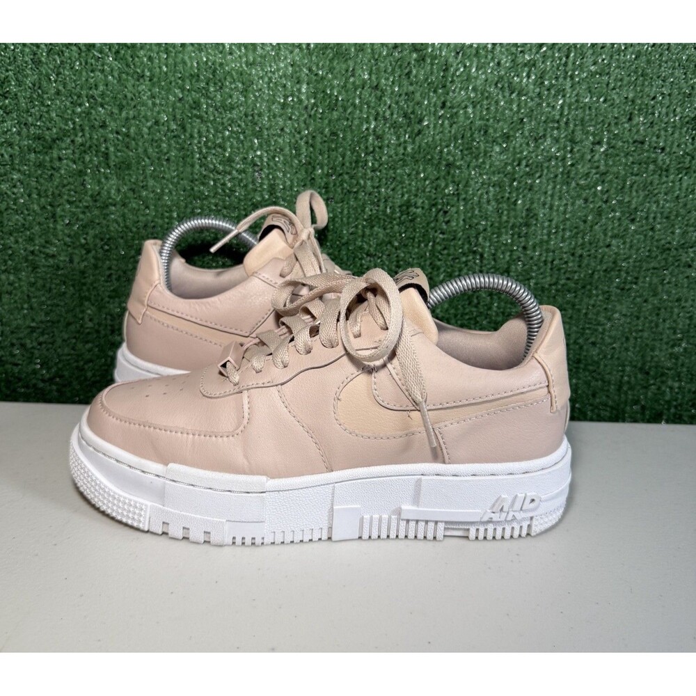 Nike Air Force 1 Shoes Pixel Low AF1 Lifestyle Pink Sneakers Women’s Size 5.5 - Picture 2 of 8